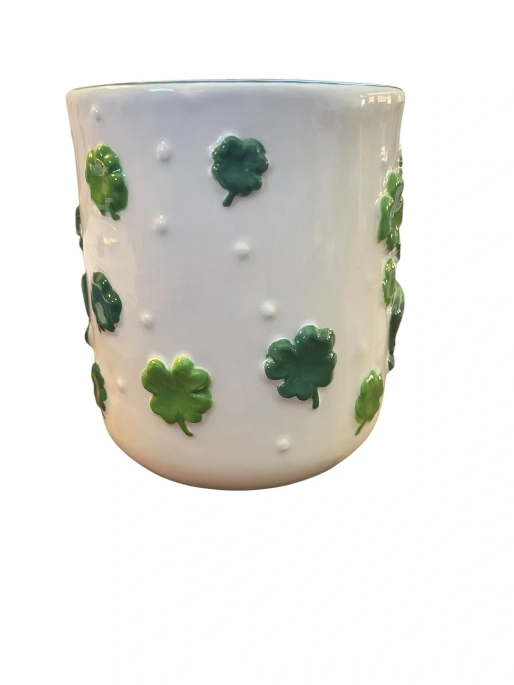 St. Patrick's Day Shamrock Ceramic Mug Irish coffee Shamrocks Sheffield Home NEW